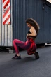 Спортивні жіночі легінси Wave з ефектом пуш-ап для фітнесу та йоги V-пояс Безшовні XS-S Червоний неон (SA030000_4976S) - зображення 6