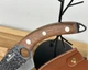Универсальный кухонный нож шеф повара Sonmelony Santoku Kitchen 28 см нож топорик из нержавейки (RT5-157) - изображение 7