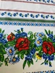 Скатерть для кухни на стол тканевая из льна в украинском стиле вышиванки 150х220 см (Е0508В-3) - изображение 2