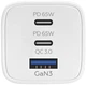 Зарядное устройство MAKE 65W 2xPD+QC White (MCW-33PWH) - изображение 3