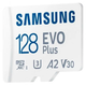 Карта памяти Без бренда EVO Plus 128 Гб microSD и SD адаптер (SG-128 Гб) Красный (1010-435-01) - изображение 4