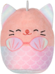 Набір м'яких іграшок Squishmallows Squishville Mercaticorn Squad 4 шт (0191726467342) - зображення 4