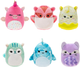 Zestaw maskotek Squishmallows Squishville Cute and Colourful Squad 6 szt (0191726877011) - obraz 2