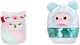 Набір м'яких іграшок Squishmallows Squishville Slumber Party з аксесуарами (0191726877110) - зображення 7