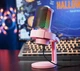 Студійний стрімінговий Ігровий Конденсаторний Мікрофон Fifine AmpliGame A8 RGB Pink - зображення 3