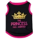 Футболка для собак "Princes" Black Size XS - изображение 1
