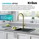Смеситель для кухни Kraus KPF-2821BB - изображение 5