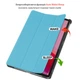 Чохол Slimline Portfolio для Lenovo Tab M11 TB330FU, TB330XU / Xiaoxin Pad 2024 Blue - изображение 5