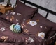 Набір наволочок Moon&Star Мікросатин Premium Floral Mocha 40х60 см 2 шт (MS-840000607) - зображення 4