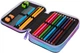 Пенал на блискавці CoolPack Jumper 2 Star Night з наповненням 19.5x12.5x4 см (F066830) - зображення 2