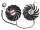 Вентилятор кулер для видеокарты MSI GTX 1060 1070 Ti 1080 Ti RX 470 480 570 580 Gaming 95 мм PowerLogic PLD10010B12HH (PLD10010S12HH) комплект 2 шт (№121) - изображение 3