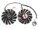 Вентилятор кулер для видеокарты MSI GTX 1060 1070 Ti 1080 Ti Armor 95 мм PLD10010S12HH (PLD10010B12HH) комплект 2 шт (№91.05) - изображение 3