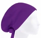 Медицинская шапочка женская HeadwearUniverse универсальная однотонная цвет Фиолетовый - изображение 1