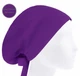 Медицинская шапочка женская HeadwearUniverse универсальная однотонная цвет Фиолетовый - изображение 4