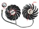Вентилятор для відеокарти MSI GTX 1060 1070 Ti 1080 Ti RX 470 480 570 580 Gaming 95 мм PowerLogic PLD10010S12HH (PLD10010B12HH)комплект 2 шт (№121.05) - зображення 2