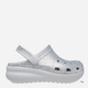 Chodaki dziecięce dla dziewczynki Crocs CR207834-SHIM 30-31 C13 Srebrne (196265165018) - obraz 1