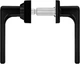 Фурнитура защитная ROSTEX R1/R4 R mov-mov DIN PLATE 72 мм 22 мм 38-55 мм 3 класс 804 BLACK_MAT Комплект Черная (RST-4043110496) - изображение 5