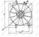 Вентилятор охолодження двигуна NRF 47043 Honda Civic 19015PMMA51, 19020PLC003, 19030PAAA01 - зображення 4