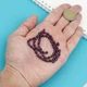 Бусины Стекло Капля, Прозрачные, Граненые, Индиго, 6х4мм, Отверстие 1мм, около 68шт/36см/нить - изображение 4