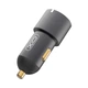 Автомобільний зарядний пристрій XO CC45 1 USB QC 3.0 + 2 Type-C PD (60W) Black - изображение 4