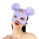 Шкіряна маска ведмедика Art of Sex - Mouse Mask, колір Лавандовий - зображення 1
