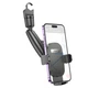 Автотримач Hoco H17 Waves rearview mirror car holder Black - зображення 1