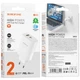 Сетевое зарядное устройство BOROFONE BN10 Sunlight PD65W dual port(1A1C) charger White 6974443388190 - изображение 7