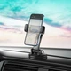 Тримач для мобільного HOCO CA111 pull clip suction cup car holder Black Metal Gray (6931474767196) - изображение 7