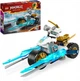 Конструктор LEGO NINJAGO Ледяной мотоцикл Зейна 84 детали (71816) - изображение 9