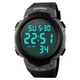 Годинник наручний 1068TN SKMEI з підсвічуванням, TITAN -BLACK - зображення 3