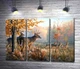 Модульная картина Опасность в воздухе: белохвостый олень 60x41 см Модуль №2 (001097) - изображение 1