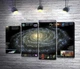 Модульная картина Карта галактики Чумацький Шлях (Milky Way) 100x66 см Модуль №3 (000909) - зображення 1