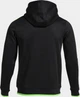 Толстовка Joma OLIMPIADA черно-зеленая XL 103707.117 - изображение 2