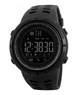 Наручные умные часы Skmei 1250 Smart Clever (Черные) - изображение 1