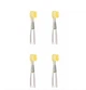 Насадки для детской зубной щетки (4 шт ) Medica+ Kidsbrush 2.0 yellow - изображение 1