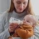 Пляшка BIBS Baby скляна набір з латексною соскою 110 мл Blush - зображення 2