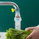 Гнучка висувна насадка фільтр для води, водоочищувач на кран / змішувач, що обертається на 360°, блакитний (83817862) - зображення 1