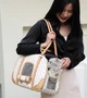 Сумка - переноска для кошек и собак 43х29х23 CosmoPet CP-37 White - изображение 6
