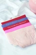Набор трусиков Victoria's Secret 5-Pack Logo Cotton Thong Panties размер S - изображение 2