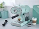 Кофеварка рожковая SilverCrest SEM 1100 D3 1100w 1л 15 Bar Green - изображение 2