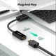 Конвертер Ugreen DisplayPort to HDMI 4K 60Hz 25 см Black (MM137) - изображение 7