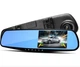 Автомобильный видеорегистратор-зеркало Vehicle Blackbox DVR 2 камеры Full HD AK47 - изображение 1