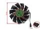 Вентилятор кулер для видеокарты Gigabyte RTX 2070 2080 Ti 3070 Ti RX 6800 6900 XT Gaming 83 мм Everflow T128015SU (PLD09215S12H GA92S2U T129215SU PLA09215S12H) (№414.72) - изображение 3