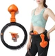 Массажный обруч Intelligent Hula Hoop 35,5 см хулахуп для похудения антицеллюлитный для талии - изображение 4