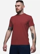Футболка хлопковая длинная мужская Libertine 1207 3XL Бордовая (4821207161387) - изображение 1