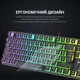 Клавиатура механическая проводная GamePro MK85R Red Switch 100% RGB USB Black - изображение 11