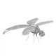 Металлический конструктор 3Д Metal Earth - Dragonfly, MMS064 - изображение 1