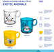 Кружка антипідслизгова Canpol Babies Exotic Animals Жовта 170 мл (2/100_yel) - зображення 3