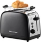 Russell Hobbs Тостер Colours Plus, 1600Вт, нержав., підігрів,разморозка, чорний - изображение 3