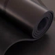 Коврик каучуковый FitMagic Asana Mat для йоги и фитнеса нескользящий спортивный для гимнастики черный - изображение 3